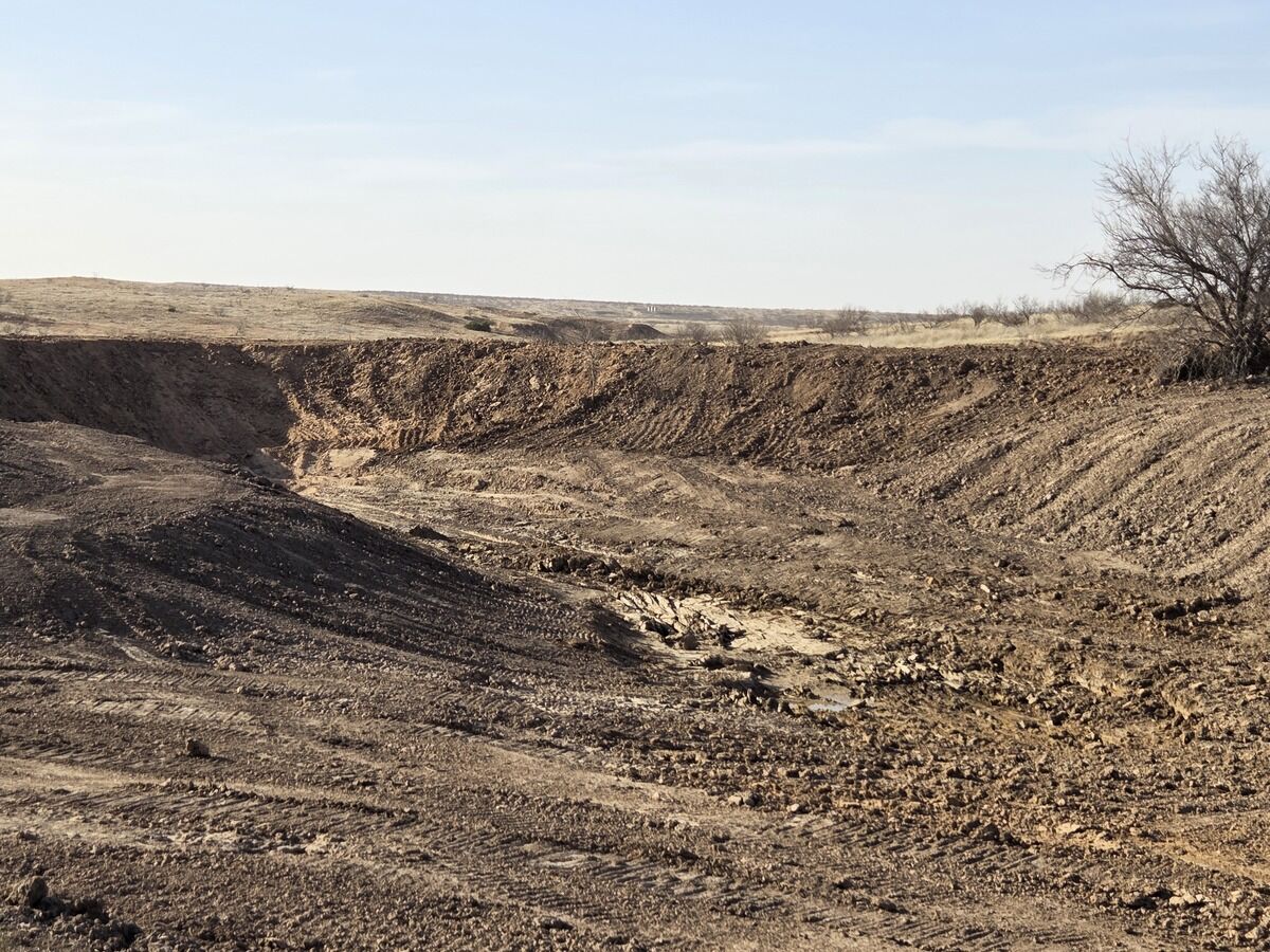 Pond excavation by Pasture Tech