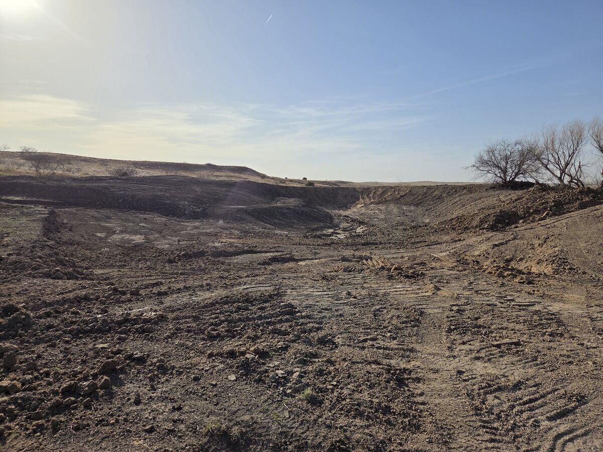 Pond excavation by Pasture Tech